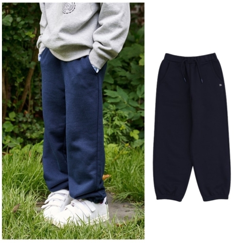 빈 BY67PT02NV네이비 다이마루 조거 팬츠