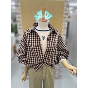 레코브 체크 셔링자켓 LC61DXJK534X