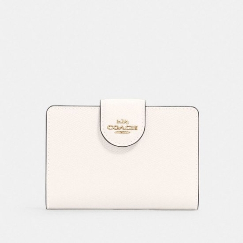 코치 미디엄 코너 지퍼 지갑 6390-IMCHK CHK