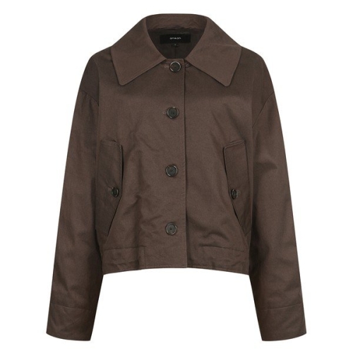 온앤온 밑단스트링 면혼방 숏점퍼 JW2AM803