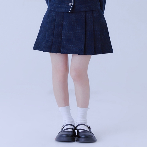 로엠 트위드 플리츠 미니스커트 2color RMWHE49S52