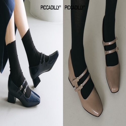 피카딜리 PICCADILLY 승무원구두 160081 메리제인 펌프스_2종 3.5cm