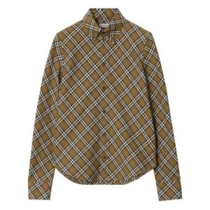 버버리 셔츠 8098251 W24 WW SIP C1477 BROWN BLACK