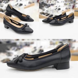 탠디 여성 리본 장식 컴포트 구두 WMX24203 9C