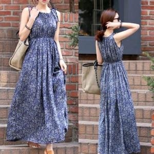 데이트 여자원피스 나시 여름 원피스코디 여친룩 면 WE602EF