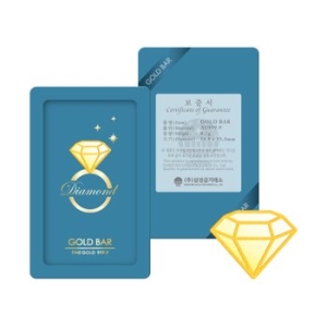 삼성금거래소  다이아 반지 골드바 0.3g