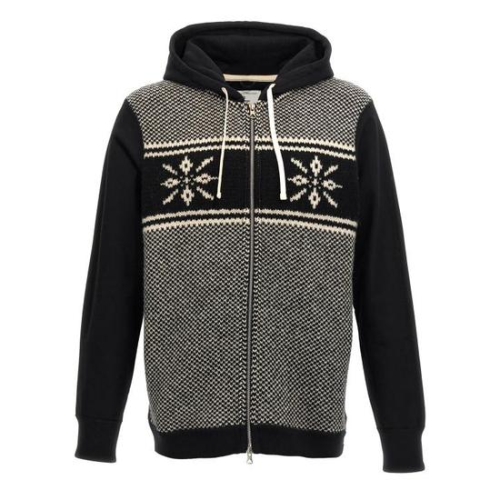 준야와타나베 후드 티셔츠 WNT9011 White Black
