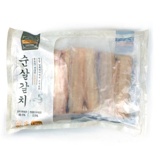 코스트코  밀톡 국내산 남해 냉동 순살 갈치 1.25kg