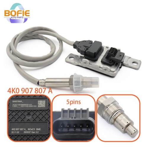 아우디 질소 산화물 Nox 센서 A6 C8 용 OEM 4K0907807D