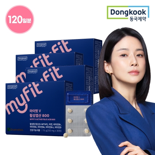 동국제약 마이핏V 활성엽산 800 30정