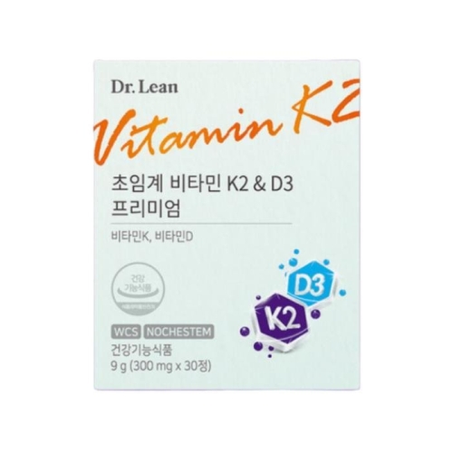  닥터린 초임계 비타민K2 D3 프리미엄 300mg 30정 [1개]