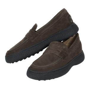 토즈 남성 스웨이드 로퍼 XXM06L0GH80RE0 S800 TESTA MORO TDS472