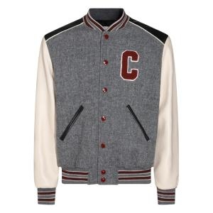 셀린느 남성 봄버 위드 로고 패치 2V56DA335 09GD Grey /3