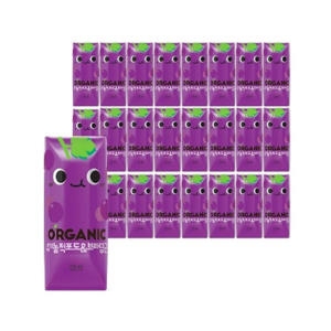 롯데칠성음료 오가닉 유기농 주스 적포도&보라당근 125ml