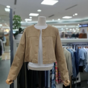 멜로디가든 DP01 노카라 숏 자켓 대동 M4F8J113