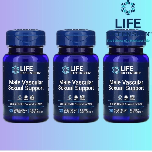 라이프익스텐션 남성 혈관 건강 및 성기능 지원 100mg 30캡슐