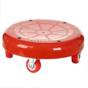 이동의자 바퀴 걸레질 운반 청소 작업