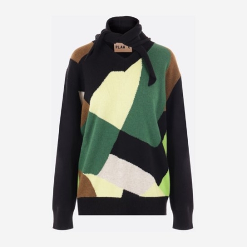 플랜씨 멀티컬러 스웨터 MVCME50GHKFW009 Z3157