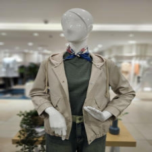 포커스 후드트리밍 레더자켓 FF4H3JK30373