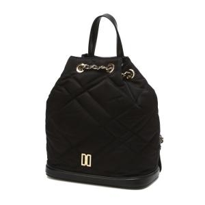 닥스 WOMENS ACCESSORIES 블랙 체크퀼팅 나일론 백팩 DCBA4F754BK 501517