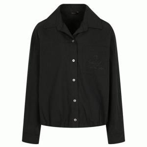 더아이잗 자수 포켓 스트링 블라우스 IN3M0BL74SG