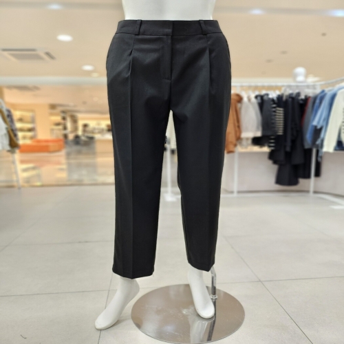 올리브데올리브 백밴딩 핀턱 슬랙스 YW4AL843