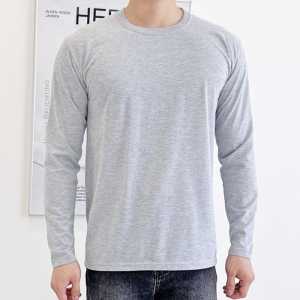 라일리 Rly 남자 라운드 긴팔티 대학생 20대 홈웨어 수면 18863795