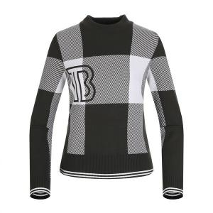 톨비스트 여성 컬러블록 뉴로고 니트_GACF9-WSL140_KK1