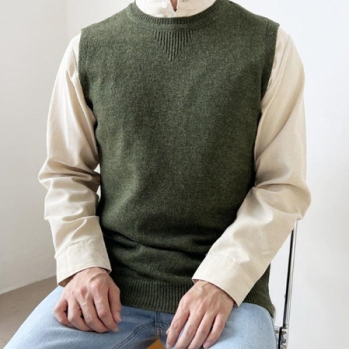 라일리 Rly 남자 겨울 가을 카키색 조끼대학생 18862420