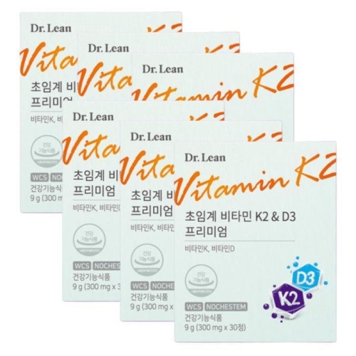 닥터린 초임계 비타민K2 D3 프리미엄 300mg 30정