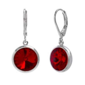 오노마  ONM 10mm 크리스탈 레버백 귀걸이 시암 18858402