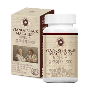 트루포뮬러 비아노스 블랙마카 1800 910mg 120정