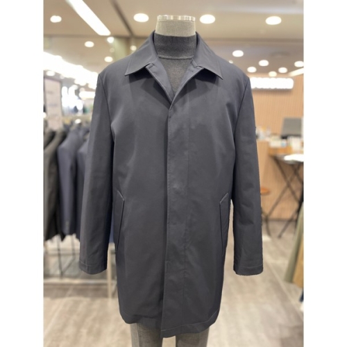 레노마 남성 네이비 안감 탈부착 하프 맥코트 RQKPBH02A