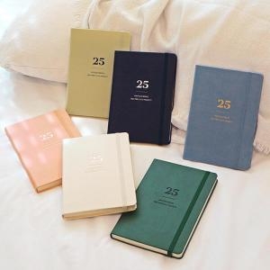 케이디코퍼레이션  오첵 2025 날짜형 먼슬리 몬저널 다이어리