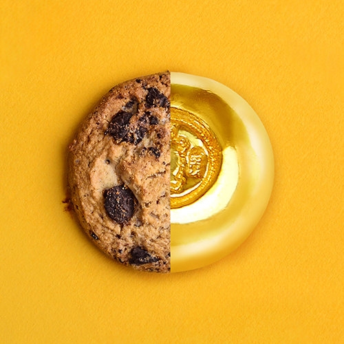 혼골드모아 골드모아 쿠키 골드바 덩어리 0.5g