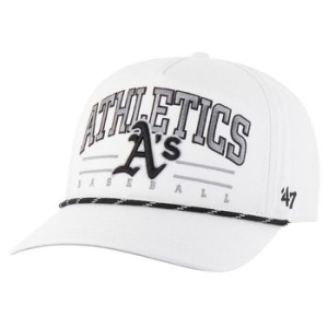 47브랜드 1090120 MLB 오클랜드 애슬레틱스 Roscoe Speckle Hitch 캡모자 원사이즈 화이