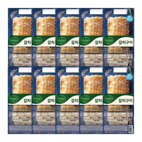 CJ  냉동 비비고 갈치구이 70g