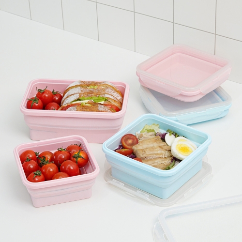 인블룸 접이식 실리콘 밀폐 용기