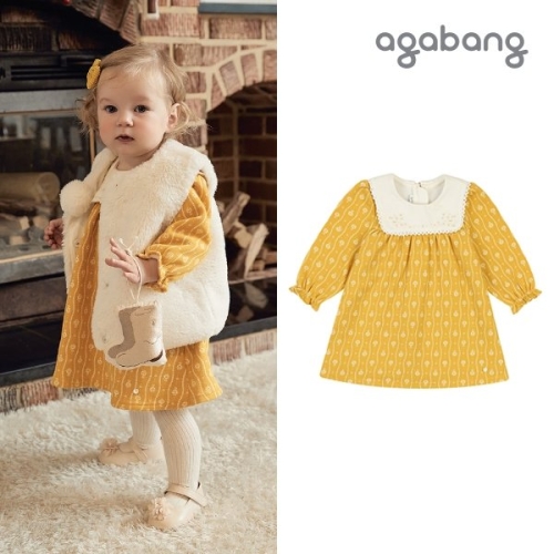 아가방 리나쁘레원피스 YELLOW 01Q724056