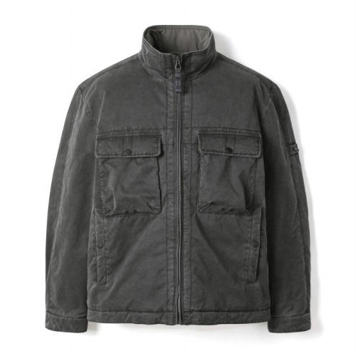 시리즈 피그워싱 면패딩 점퍼_SAUAW24021GYX