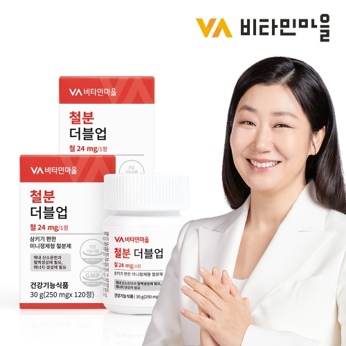 비타민마을 철분 더블업 250mg 120정