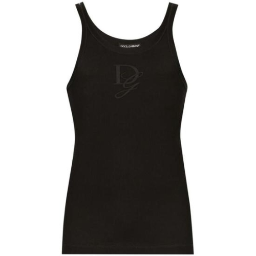돌체앤가바나 탑 G8PA8Z G7N4G N0000 Black