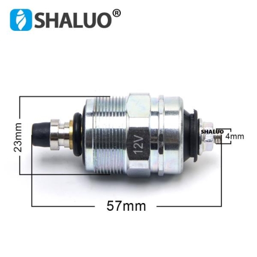디젤  엔진 오일 펌프 솔레노이드 밸브 연료 주입 펌프 어셈블리 발전기 부품 186F 186FA 178F192F 용 12V 24V..
