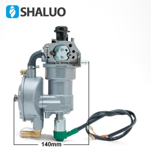 가솔린  발전기용 LPG 카브레타 이중 연료 변환 키트 자동 댐퍼 GX390 188F EG6500 5KW