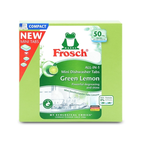 프로쉬 식기세척기세제 미니 그린레몬 50개입