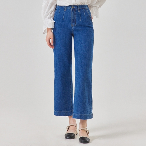 매긴 다트와이드스트레이트데님팬츠_PBMF4F1PT7140