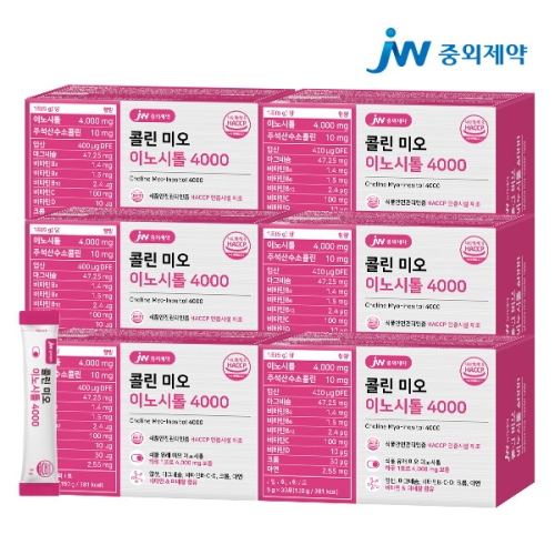 JW중외제약 콜린 미오 이노시톨 4000 5g 30포