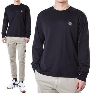 스톤아일랜드 명품 와팬패치 베이직 긴소매 티셔츠811522713 A0029 811522713 A00294000