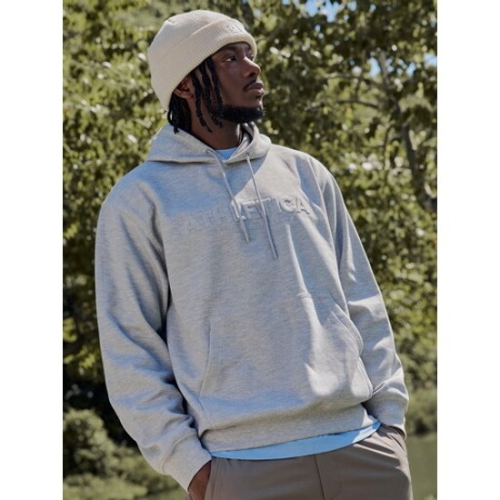 탑텐 밸런스 남성 더블니트 그래픽 후드티셔츠_MBF5TH1250