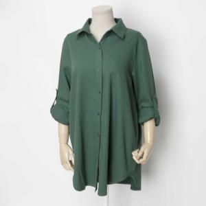 아이우먼 베이직언발코튼남방 HGE805M409 빅사이즈